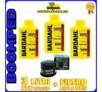 KIT TAGLIANDO OLIO BARDAHL 10W50 3L FI + HF985 YAMAHA XP500 SP TMAX 1LD 03BD37F3