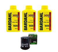 KIT TAGLIANDO OLIO BARDAHL 10W50 3L FILTRO HF138 Honda 15400-PFB-007 03BD37F4