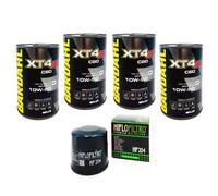 KIT TAGLIANDO OLIO BARDAHL 10W50 FILTRO HF204 TRIUMPH 660 Trident 04BD53F1