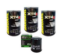 KIT TAGLIANDO OLIO BARDAHL 10W50 FILTRO HF303 YAMAHA XVZ13 TF 03BD53F4