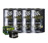 Kit Tagliando Olio Bardahl XT4R 0W30 + Filtro Per BMW R1200 GS Rallye2012