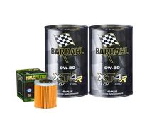 Kit Tagliando Olio Bardahl XT4R 0W30 + Filtro Per KTM 500 XC-W2012>2016