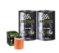 Kit Tagliando Olio Bardahl XT4R 0W30 Per CanAm 975 Defender Mossy Oak 2016>2017