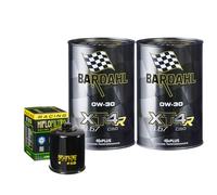 Kit Tagliando Olio Bardahl XT4R 0W30 Per Polaris ATV 500 Big Boss 6x6 1998>1999