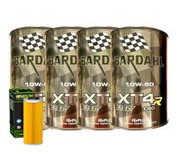 Kit Tagliando Olio Bardahl XT4R 10W60 Filtro Per KTM 1290 Super Adventure S2020