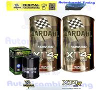 Kit Tagliando Olio Bardahl XT4R 10W60 Per Polaris 1000 General EPS2018>2019