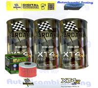 Kit Tagliando Olio Bardahl XT4R 5W40 + Filtro Per Gas Gas 450 FSR EC SM2008