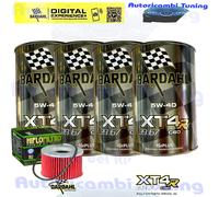 Kit Tagliando Olio Bardahl XT4R 5W40 + Filtro Per Honda CB350 F F1 1973>1974