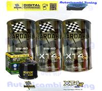 Kit Tagliando Olio Bardahl XT4R 5W40 Per Yamaha YFM350 T-E Grizzly 2WD 2014