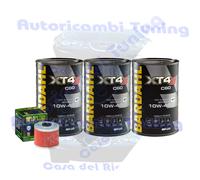 Kit Tagliando Olio Bardahl XT4S 10W40 + Filtro Per Gas Gas 450 FSR EC SM 2008