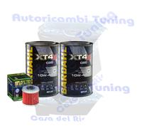Kit Tagliando Olio Bardahl XT4S 10W40 + Filtro Per Honda CRF250 RX-M2021