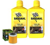 Kit Tagliando Olio Bardahl XT4S 10W40 + Filtro Per Husqvarna TCX5102008>2011