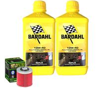 Kit Tagliando Olio Bardahl XT4S 10W40 + Filtro Per Yamaha SR400 1JR