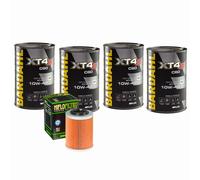 Kit Tagliando Olio Bardahl XT4S 10W40 Per Aprilia RSV 1000 SP Mille 2000>2001