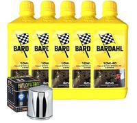 Kit Tagliando Olio Bardahl XT4S 10W40 Per Harley Davidson FLHTC Class1984>1998