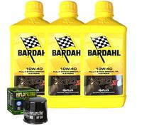 Kit Tagliando Olio Bardahl XT4S 10W40 Per Honda VT1100 CT Shadow American 1998