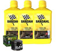 Kit Tagliando Olio Bardahl XT4S 10W40 Per Moto Guzzi 1000 LeMans 1984>1987