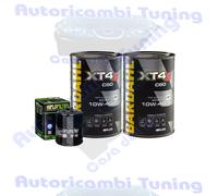 Kit Tagliando Olio Bardahl XT4S 10W40 Per Polaris1000 Ranger PS RC2019