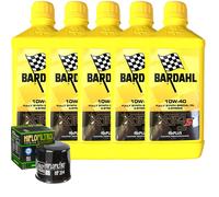 Kit Tagliando Olio Bardahl XT4S 10W40 Per Yamaha XV1900 Raider Bullet Cowl 2015