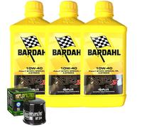 Kit Tagliando Olio Bardahl XT4S 10W40 Per Yamaha YXF850 Wolverine X4 XTR 2020