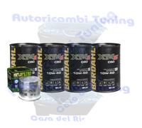 Kit Tagliando Olio Bardahl XT4S 10W50 + Filtro Per BMW R850 GS Boxer 1999