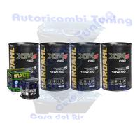 Kit Tagliando Olio Bardahl XT4S 10W50 + Filtro Per Honda CBR600 FA-B ABS 2011