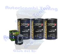 Kit Tagliando Olio Bardahl XT4S 10W50 Per Moto Guzzi 1000 LeMans1986>1992