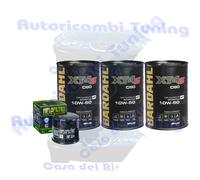 Kit Tagliando Olio Bardahl XT4S 10W50 Per Yamaha YZF-R6 2C0 2006>2007