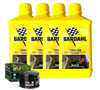 Kit Tagliando Olio Bardahl XT4S 10W60 + Filtro Per BMW R1250 GS Adventure 2020