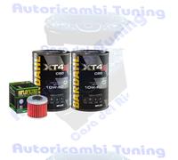 Kit Tagliando Olio Bardahl XT4S 10W60 + Filtro Per Honda CRF450 RX-M2021