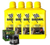 Kit Tagliando Olio Bardahl XT4S 10W60 Per Honda XL1000 V-9 Varadero Comfort 2009
