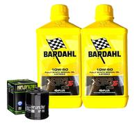 Kit Tagliando Olio Bardahl XT4S 10W60 Per Victory Cross Roads2010>2012