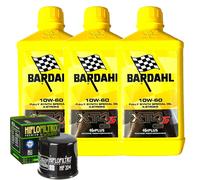Kit Tagliando Olio Bardahl XT4S 10W60 Per Yamaha YXF850 Wolverine X4 XTR 2020