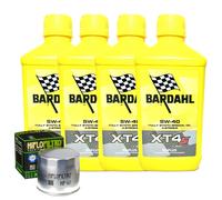 Kit Tagliando Olio Bardahl XT4S 5W40 + Filtro Per BMWR1200 C Phoenix2004