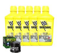 Kit Tagliando Olio Bardahl XT4S 5W40 Filtro Per Suzuki GSX1300 BKA-K9 BKing 2009