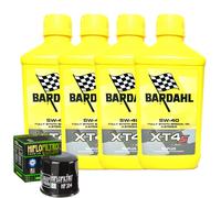 Kit Tagliando Olio Bardahl XT4S 5W40 Per Honda XL1000 V-9 Varadero Comfort 2009