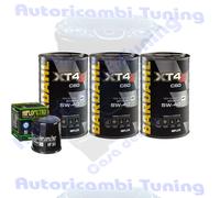 Kit Tagliando Olio Bardahl XT4S 5W40 Per Kawasaki ER-5 Twister 35ps & 50ps 1999