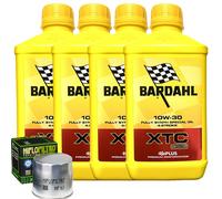 Kit Tagliando Olio Bardahl XTC 10W30 + Filtro Per BMW R850 R Boxer 1999
