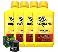 Kit Tagliando Olio Bardahl XTC 10W30 Per Suzuki ATV LTA700 X King Quad 2005>2008