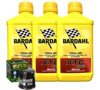 Kit Tagliando Olio Bardahl XTC 10W30 Per Yamaha MT-09 ABS 1RC 2DR 2014>2020