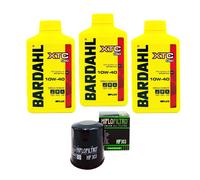 KIT TAGLIANDO OLIO BARDAHL XTC 10W40 FILTRO 303 HONDA CB500 Cup 03BD36F4