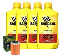 Kit Tagliando Olio Bardahl XTC 10W40 Per Aprilia RSV 1000 R Mille2000>2003