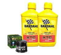 Kit Tagliando Olio Bardahl XTC 10W40 Per Kawasaki KAF700 AMF Mule PRO-MX 2021
