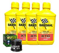 Kit Tagliando Olio Bardahl XTC 10W40 Per Suzuki ATV LTA700 X King Quad 2005>2008