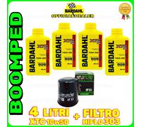 KIT TAGLIANDO OLIO BARDAHL XTC 10W50 FILTRO 138 HONDA VT1100 C3 04BD37F4