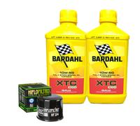 Kit Tagliando Olio Bardahl XTC 10W50 + Filtro Per Honda CBR250 RR-H J KMC51