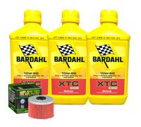 Kit Tagliando Olio Bardahl XTC 10W50 Per Honda SLR650 V W X Y Vigor 1997>2000