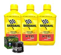 Kit Tagliando Olio Bardahl XTC 10W50 Per Yamaha YZF-R6 2C0 2006>2007