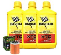 Kit Tagliando Olio Bardahl XTC 15W50 Per Can-Am425 Traxter HD5 Engine 2017>2018