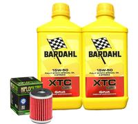 Kit Tagliando Olio Bardahl XTC 15W50 Per Rieju 125 Marathon Pro Enduro 2009>2011
